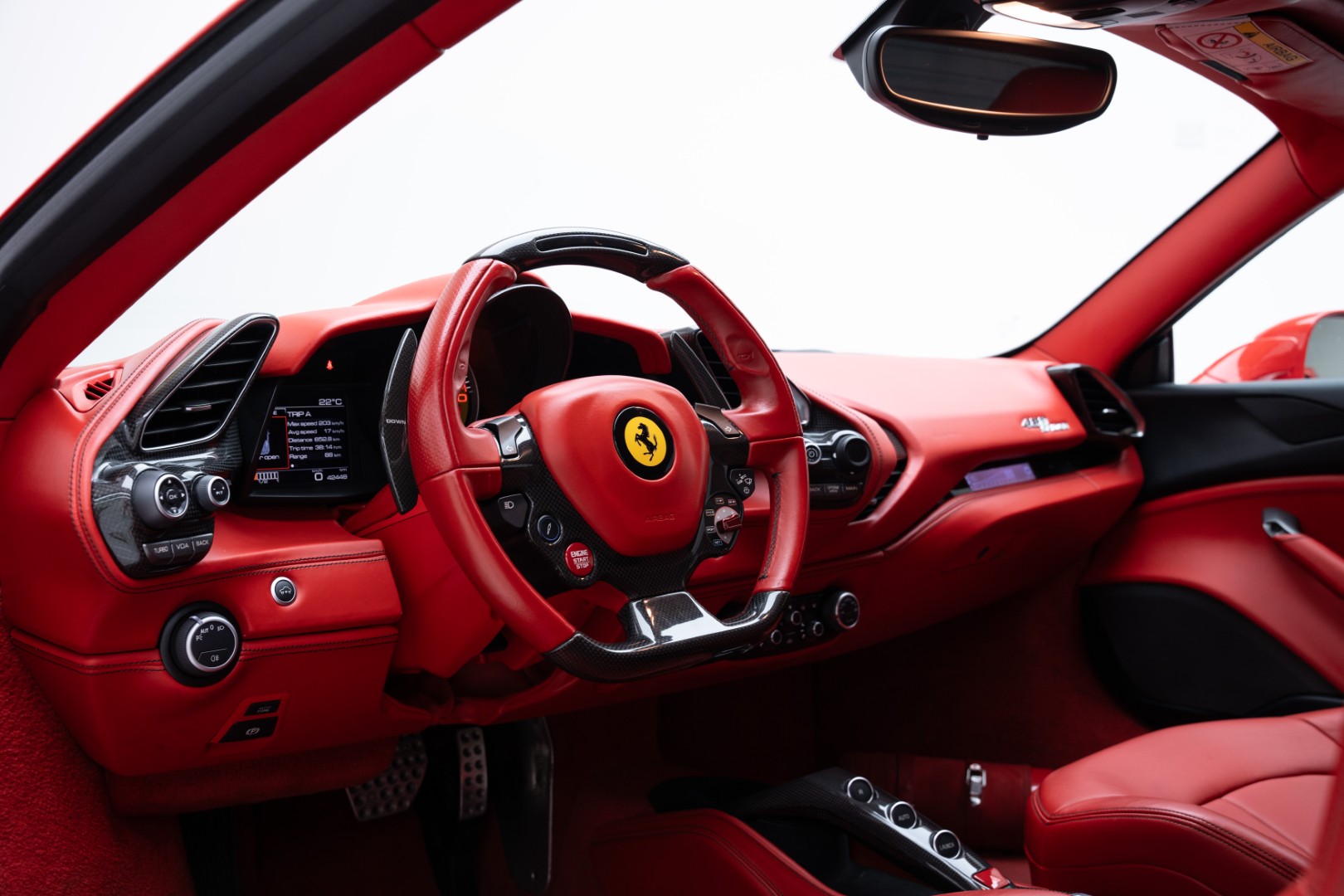 2017 FERRARI 488 SPIDER | GCC | EXCELLENT CONDITION | MAIN DEALER SERVICE